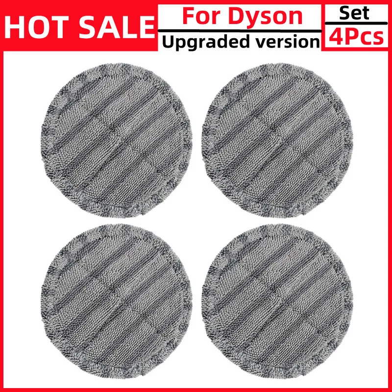 Ручной пылесос Dyson V6 V7 V8 V10 V11, 4 шт., щетка для мытья головки, тряпка, тряпка, ткань для швабры из микрофибры
Ручной пылесос Dyson V6 V7 V8 V10 V11, 4 шт., щетка для мытья головки, тряпка, тряпка, ткань для швабры из микрофибры