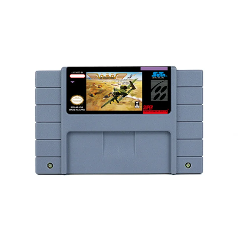 

A.S.P. - Air Strike Patrol RPG Game for SNES 16 BitRetro Cart Children Gift