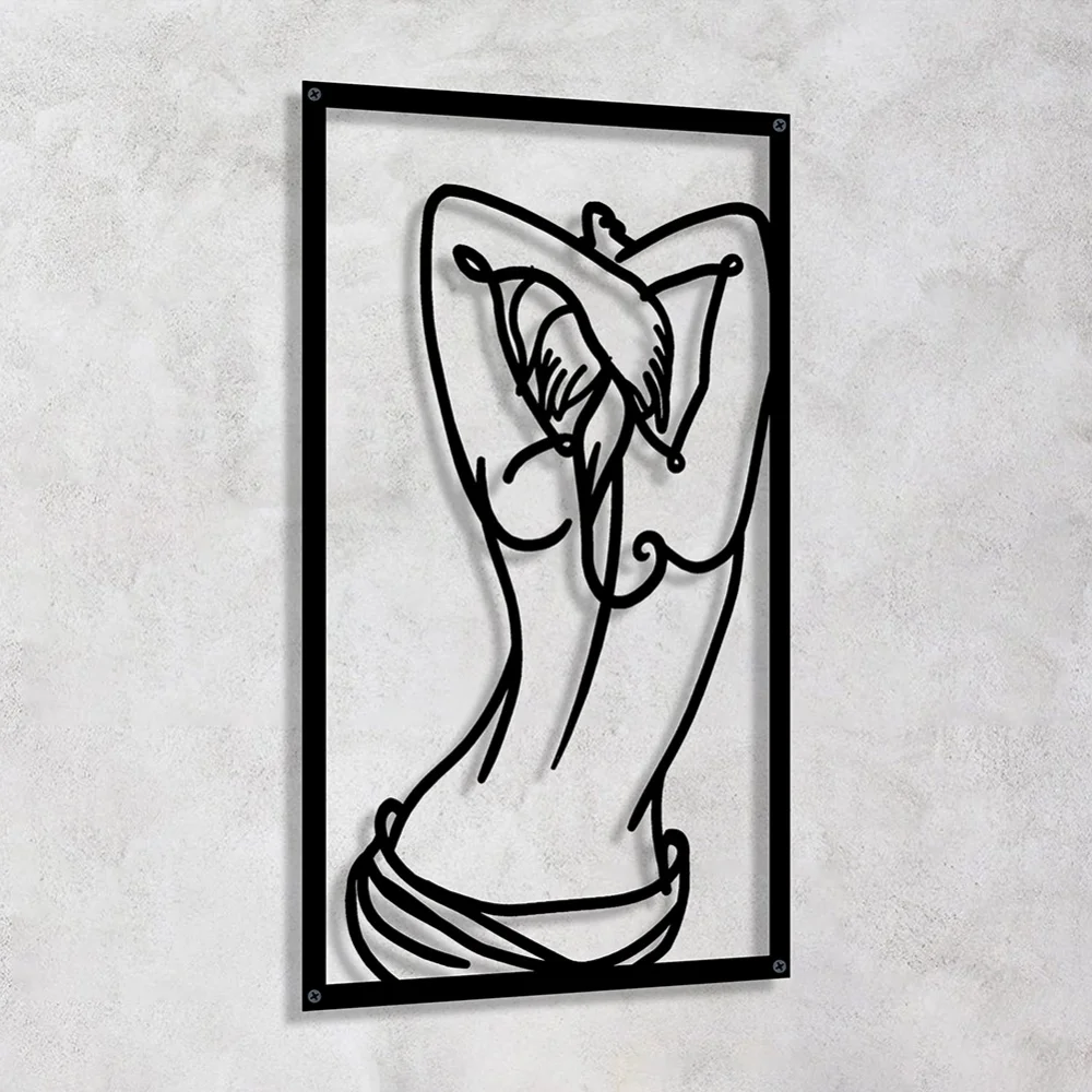 Abstract Women Body for Women Living Room Bedroom Metal Wall Decoration Lines Minimalist Decor Simple Line Outlines
Abstract Women Body for Women Living Room Bedroom Metal Wall Decoration Lines Minimalist Decor Simple Line Outlines