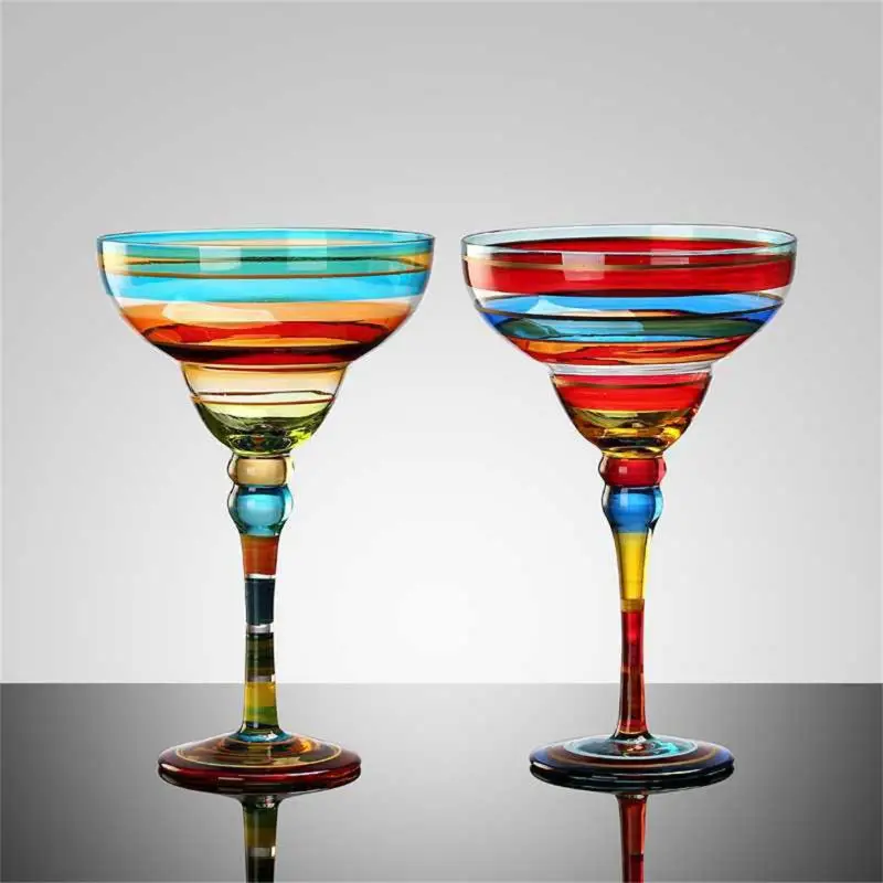 1Pcs Handmade Colorful Cocktail Cup 270ml Europe Goblet Creative Wine Glasses Cup Bar Party Home DrinkWare Wedding Gifts 
1Pcs Handmade Colorful Cocktail Cup 270ml Europe Goblet Creative Wine Glasses Cup Bar Party Home DrinkWare Wedding Gifts