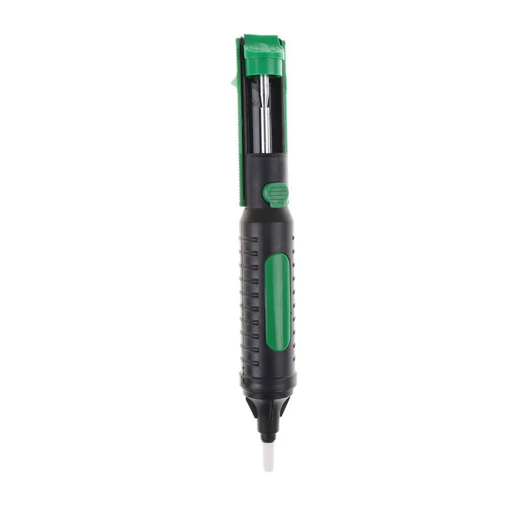 210mm Weld Materials Sucker Desoldering Pump Suction Tin Vacuum Tool With Extra Nozzle Soldering Tool Accessories
210mm Weld Materials Sucker Desoldering Pump Suction Tin Vacuum Tool With Extra Nozzle Soldering Tool Accessories