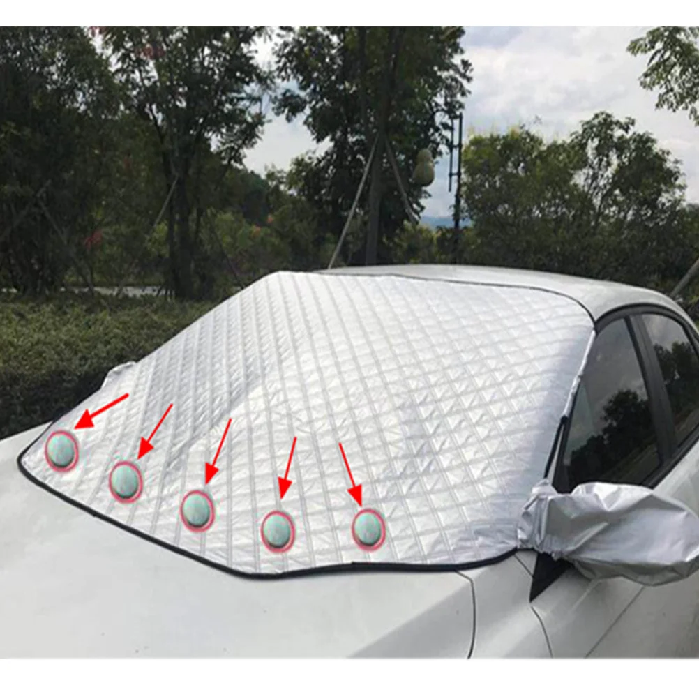 1 шт. чехол на лобовое стекло Практичный Прочный солнцезащитный автомобильный протектор для автомобиля 
1 шт. чехол на лобовое стекло Практичный Прочный солнцезащитный автомобильный протектор для автомобиля