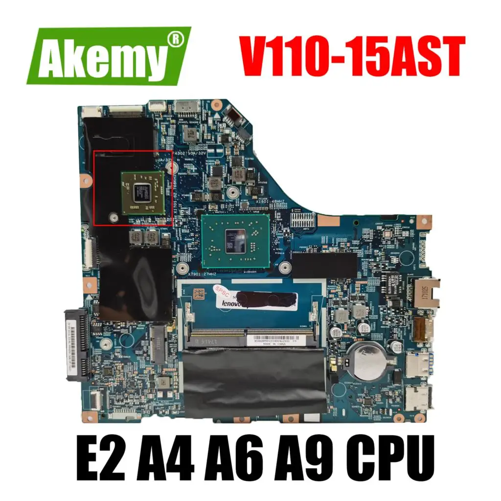 Для Lenovo V110-15AST Материнская плата ноутбука 15283-2 материнская плата E2-9010 A4-9120 A6-9220 AMD CPU 4GB RAM 2GB-GPU
Для Lenovo V110-15AST Материнская плата ноутбука 15283-2 материнская плата E2-9010 A4-9120 A6-9220 AMD CPU 4GB RAM 2GB-GPU