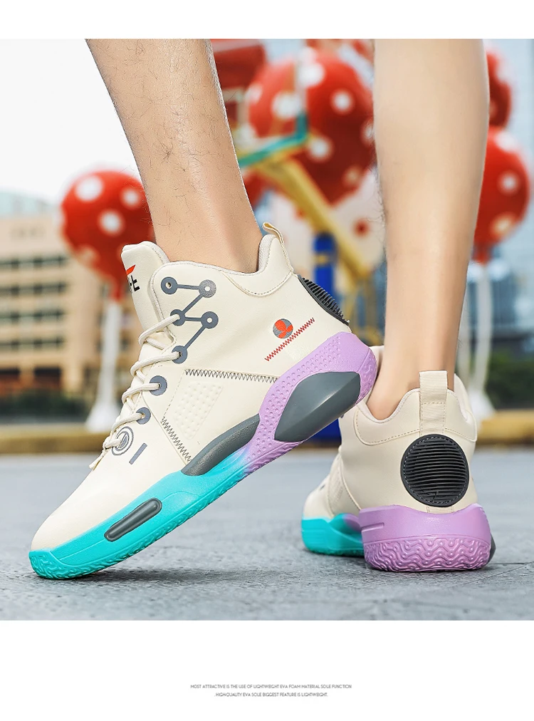 New Arrival Lightweight Basketball Shoes Breathable Confortable Sports Shoes Unisex Training Athletic Sneakers Men Women 2022
New Arrival Lightweight Basketball Shoes Breathable Confortable Sports Shoes Unisex Training Athletic Sneakers Men Women 2022