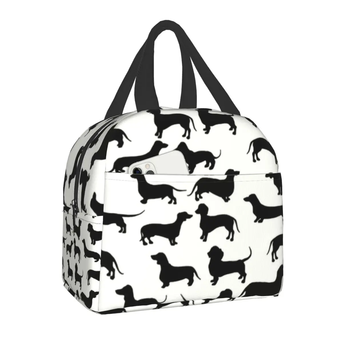 The Dachshund Thermal Insulated Lunch Bags Women Sausage Wiener Badger Dogs Portable Lunch Tote for School Storage Food Box
The Dachshund Thermal Insulated Lunch Bags Women Sausage Wiener Badger Dogs Portable Lunch Tote for School Storage Food Box