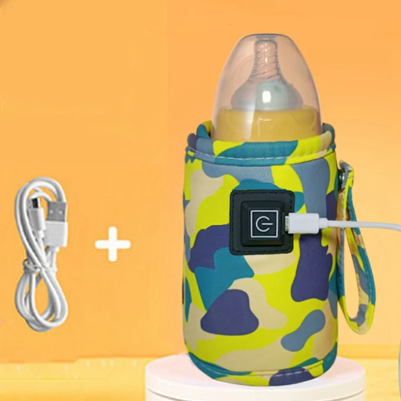 Universal USB Milk Water Warmer Portable Nursing Bottle Heater Camouflage-Yellow
Universal USB Milk Water Warmer Portable Nursing Bottle Heater Camouflage-Yellow