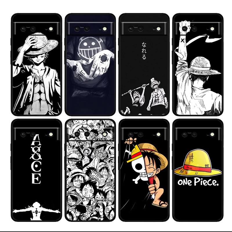 One Piece Anime Luffy Shockproof Cover for Google Pixel 6 6a 6Pro 5 5a 4 4a XL 5G Silicone TPU Black Phone Case Shell Soft Coque
One Piece Anime Luffy Shockproof Cover for Google Pixel 6 6a 6Pro 5 5a 4 4a XL 5G Silicone TPU Black Phone Case Shell Soft Coque