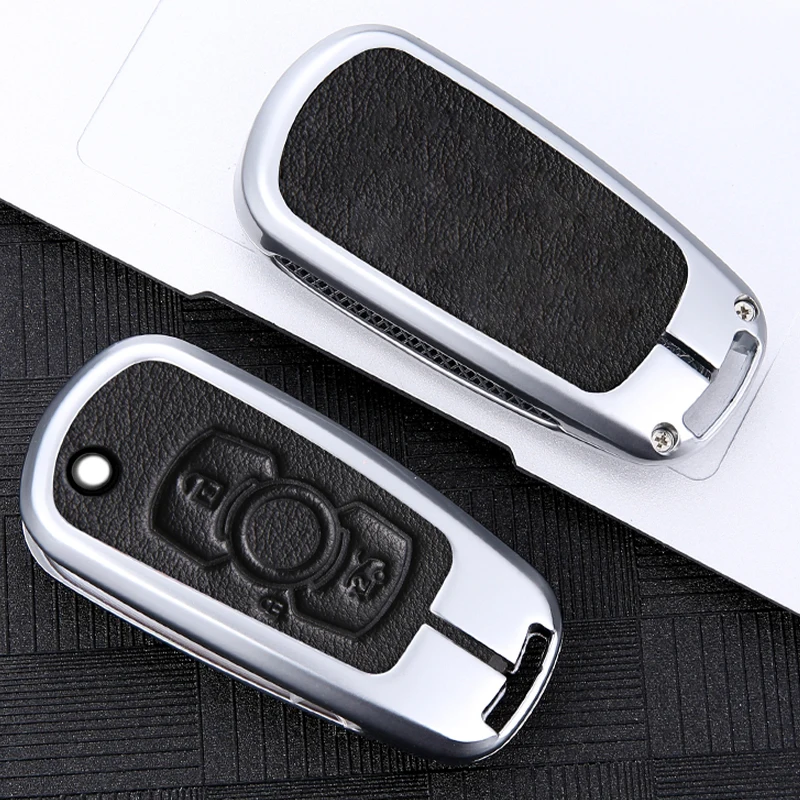 Metal Leather Car Key Case For Buick Weilang GL6 Folding Auto Remote Protector Cover Shell Bag Keychain Accessories Car-Styling
Metal Leather Car Key Case For Buick Weilang GL6 Folding Auto Remote Protector Cover Shell Bag Keychain Accessories Car-Styling