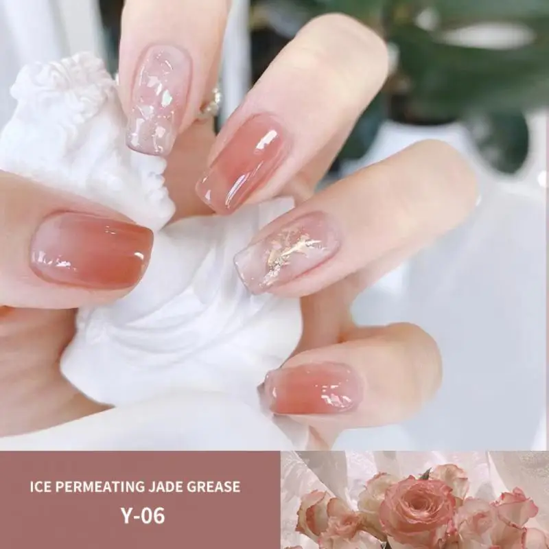 15 Ml Nail Polish Glue Ice Transparent Jade Popular Jelly Color Quick Extension Gel Nail Polish Easy To Apply Diamond Nail Art
15 Ml Nail Polish Glue Ice Transparent Jade Popular Jelly Color Quick Extension Gel Nail Polish Easy To Apply Diamond Nail Art