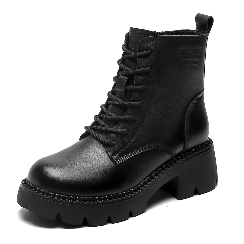 Cowhide Martin Boots Women's 2022 New Autumn Single-Layer Short Boots British Short Chunky Heel Women's Boots
Cowhide Martin Boots Women's 2022 New Autumn Single-Layer Short Boots British Short Chunky Heel Women's Boots