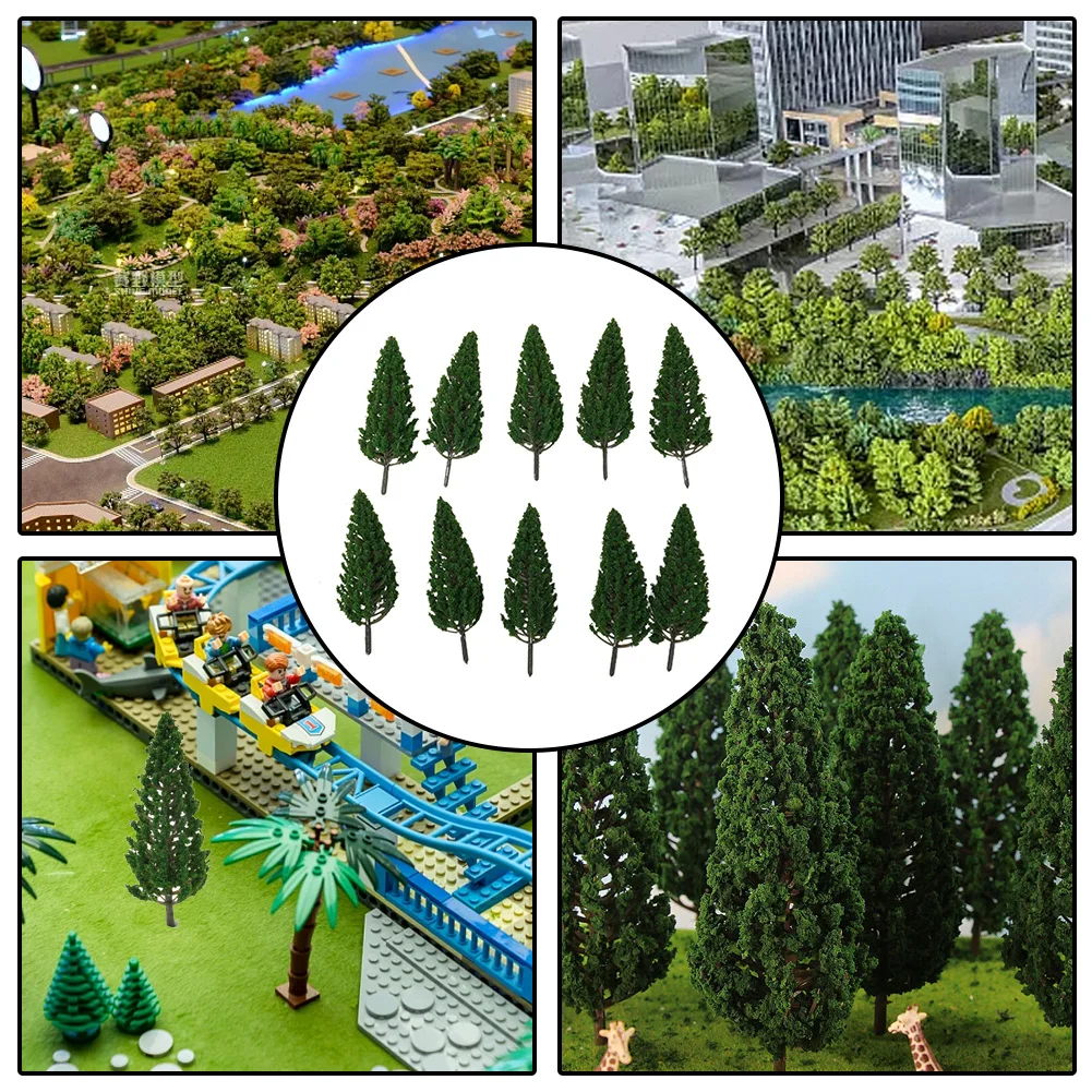 10pcs Model Pine Tree Simulation Pine Tree Artificial Pine Tree Garden Landscape Decoration Railway Building Layout Landscape
10pcs Model Pine Tree Simulation Pine Tree Artificial Pine Tree Garden Landscape Decoration Railway Building Layout Landscape