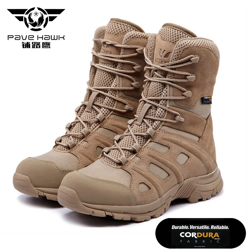 PAVEHAWK Hiking Men Military Boots Special Force Tactical Desert Combat Ankle Sneakers Army Work Safety Shoes Leather Snow Boots
PAVEHAWK Hiking Men Military Boots Special Force Tactical Desert Combat Ankle Sneakers Army Work Safety Shoes Leather Snow Boots