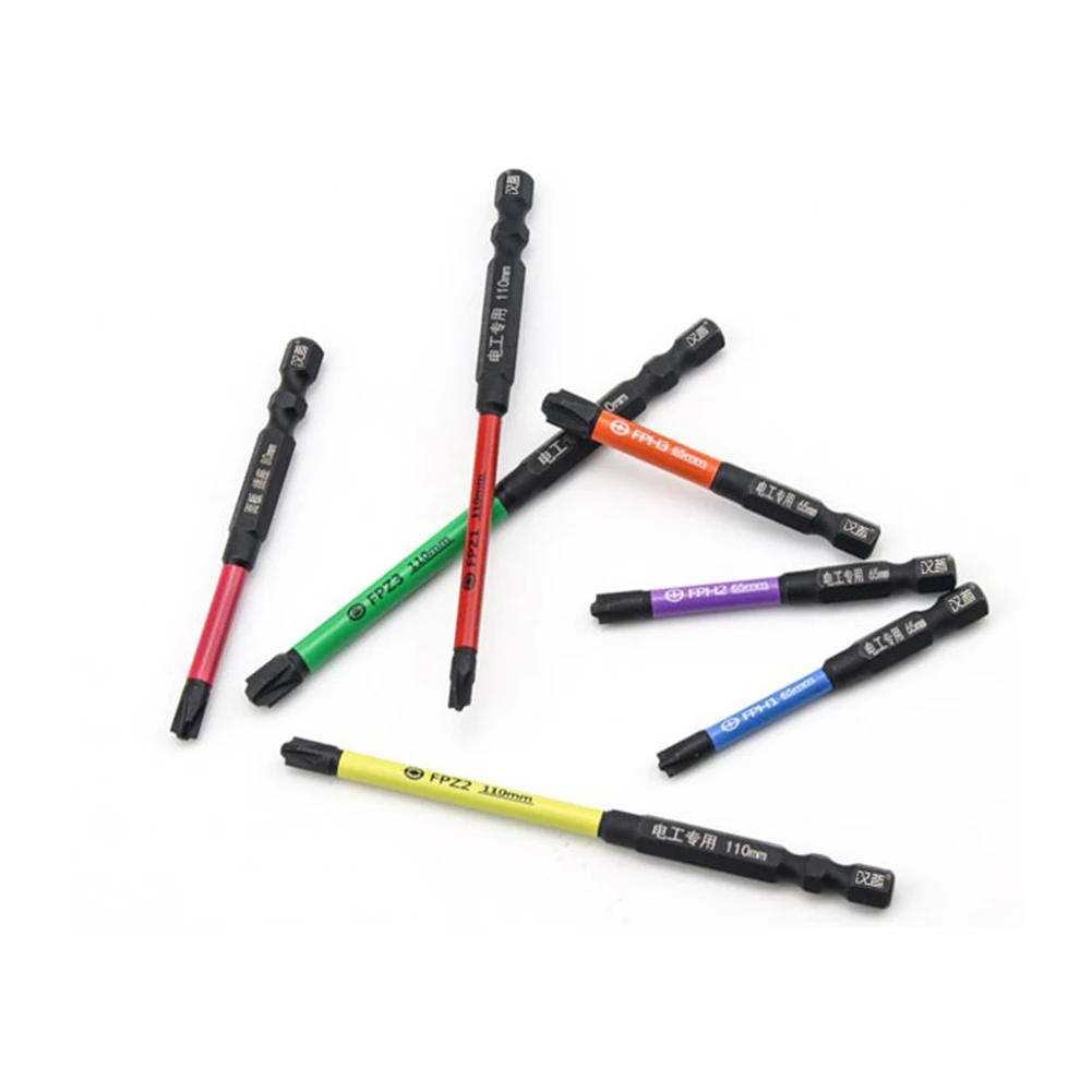 1/3pcs 65mm 110mm Magnetic Special Cross Screwdriver Bit Nutdrivers FPZ1 FPZ2 FPZ3 For Socket Switch Electrician Power Tool
1/3pcs 65mm 110mm Magnetic Special Cross Screwdriver Bit Nutdrivers FPZ1 FPZ2 FPZ3 For Socket Switch Electrician Power Tool