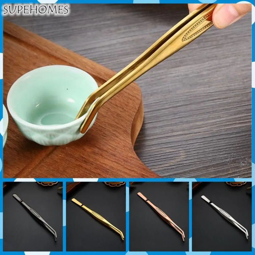 Anti-slip Stainless Steel Tweezers Ridged Handle Curved Tip Tea Tweezers 22cm Withc Particles Cocktail Garnish Tongs DIY
Anti-slip Stainless Steel Tweezers Ridged Handle Curved Tip Tea Tweezers 22cm Withc Particles Cocktail Garnish Tongs DIY