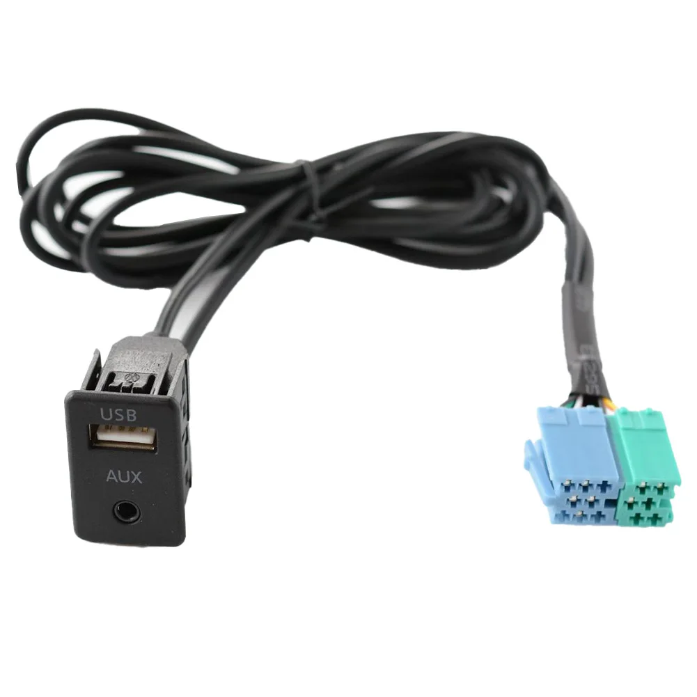 150cm Radio Extension AUX USB Port Panel Auto Boat Dual USB Extension Adapter Cable Wiring Assy For Hyundai For Elantra 2011-13
150cm Radio Extension AUX USB Port Panel Auto Boat Dual USB Extension Adapter Cable Wiring Assy For Hyundai For Elantra 2011-13