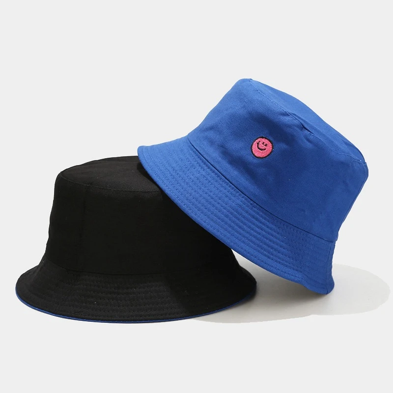 New Double-side Smiley Bucket Cap Cotton Fisherman's Hat Foldable Sun Hats Outdoor Travel Caps Visor Suncreen Floppy Cap
New Double-side Smiley Bucket Cap Cotton Fisherman's Hat Foldable Sun Hats Outdoor Travel Caps Visor Suncreen Floppy Cap