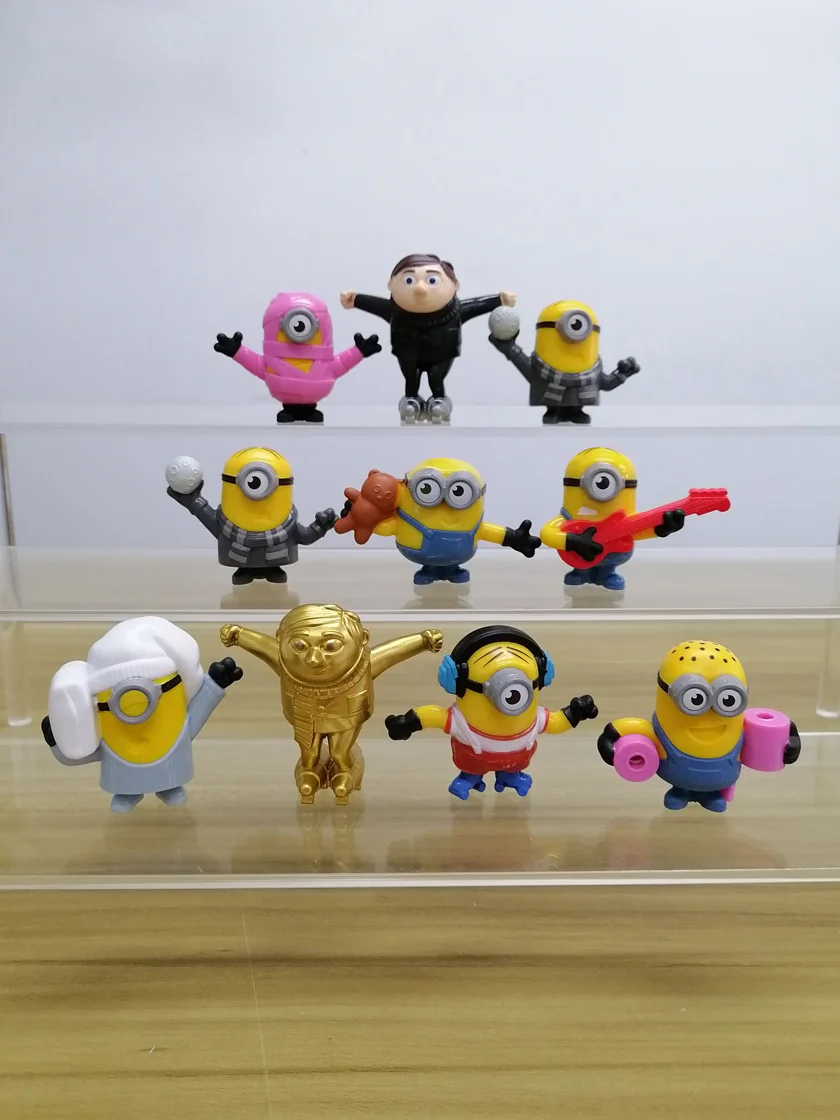 Mcdonaldss Cartoon DespicableMe Minions Action Figure Ornaments Dolls Kevin Stuart Bob Otto Toys for Kids Gifts
Mcdonaldss Cartoon DespicableMe Minions Action Figure Ornaments Dolls Kevin Stuart Bob Otto Toys for Kids Gifts