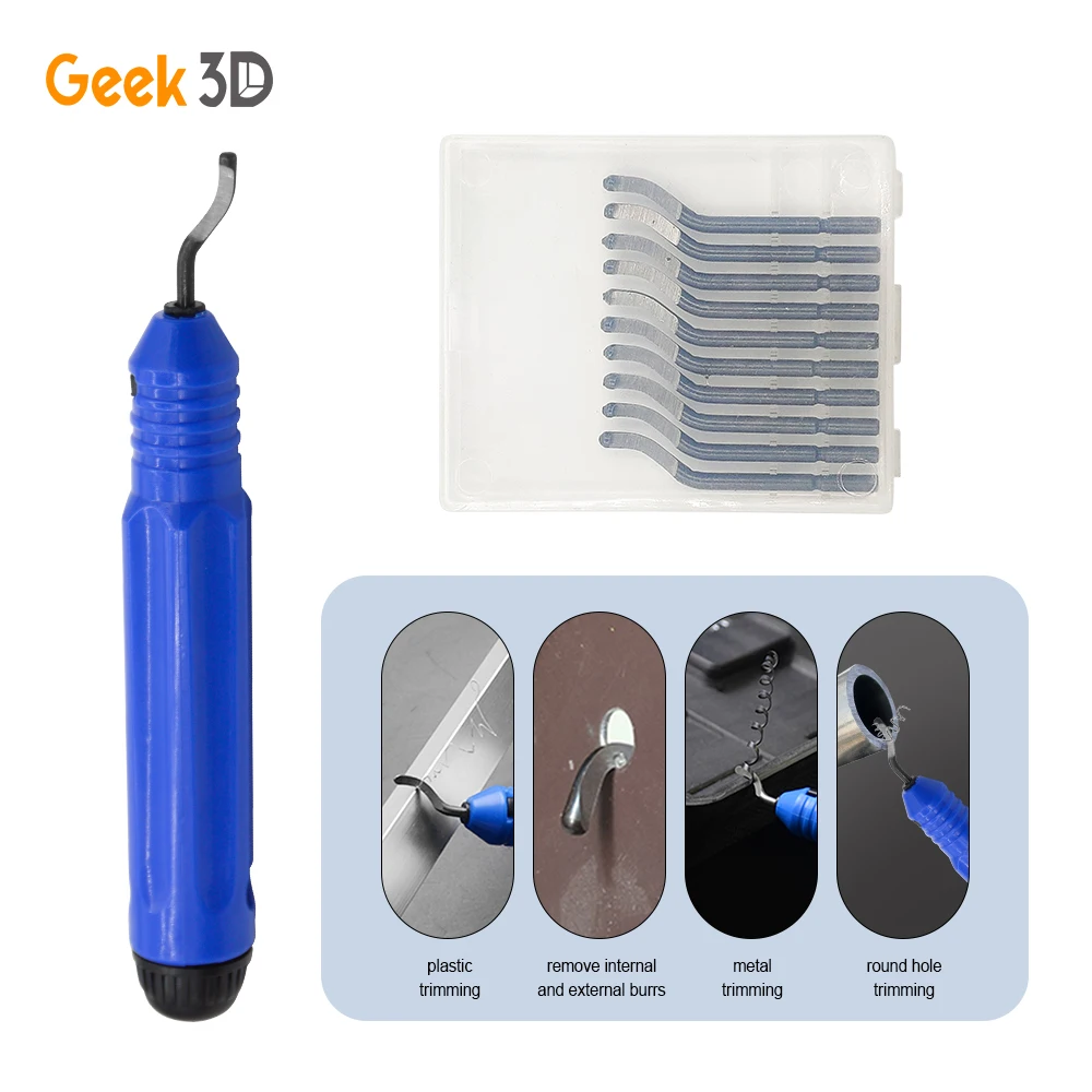 Trimming Knife Deburring Tool Kit Scraper Cutter Files Deburring 3D Printer Parts for Copper Tube Scraper Cutting Wire Cable
Trimming Knife Deburring Tool Kit Scraper Cutter Files Deburring 3D Printer Parts for Copper Tube Scraper Cutting Wire Cable