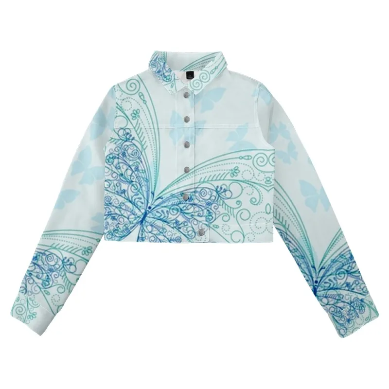 Spring Autumn Women Long Sleeve Denim Jacket Short Coat Blouse Tracksuit Casual Clothes Print Simple Style Comfortable
Spring Autumn Women Long Sleeve Denim Jacket Short Coat Blouse Tracksuit Casual Clothes Print Simple Style Comfortable