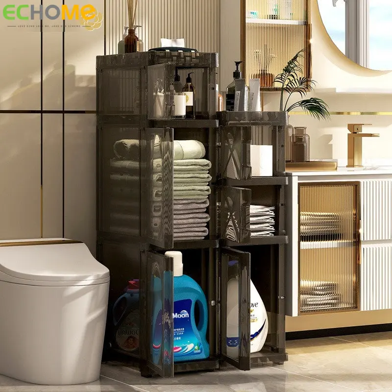 Bathroom Floor Storage Rack Movable Multi-layer Plastic Storage Rack Household Kitchen Bedroom Living Room Floor Storage Rack
Bathroom Floor Storage Rack Movable Multi-layer Plastic Storage Rack Household Kitchen Bedroom Living Room Floor Storage Rack