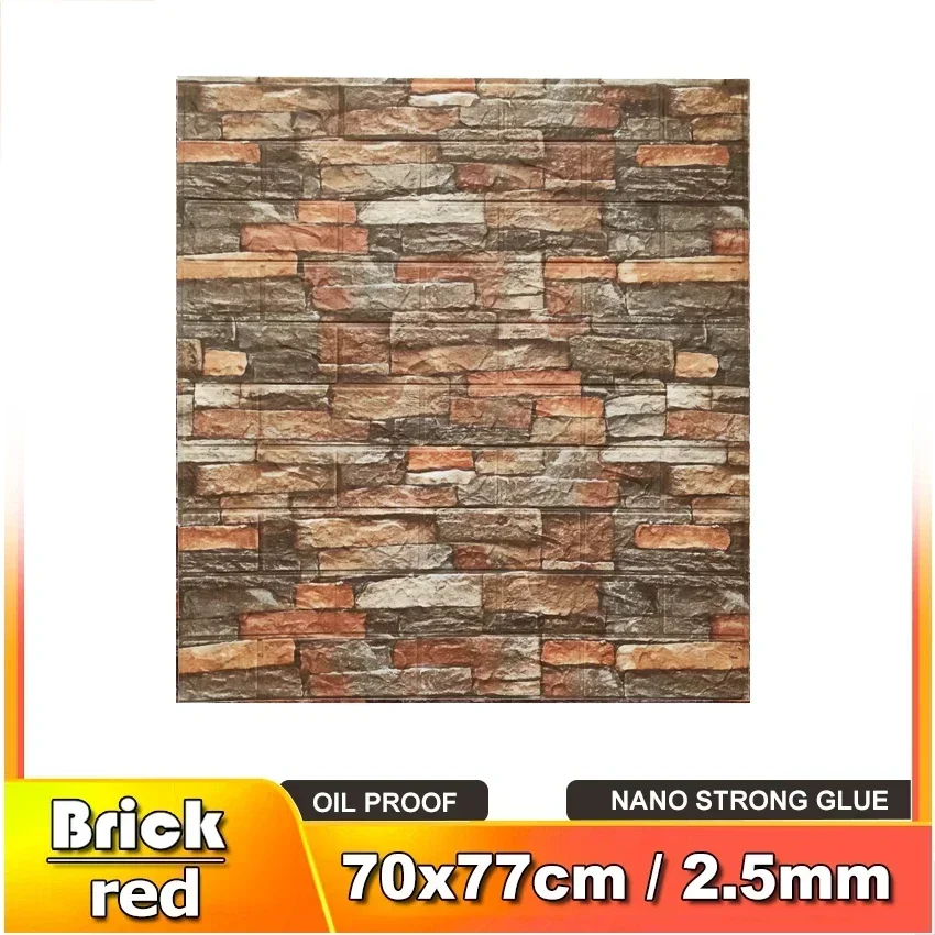 Самоклеящиеся водонепроницаемые обои под кирпич XPE
Самоклеящиеся водонепроницаемые обои под кирпич XPE