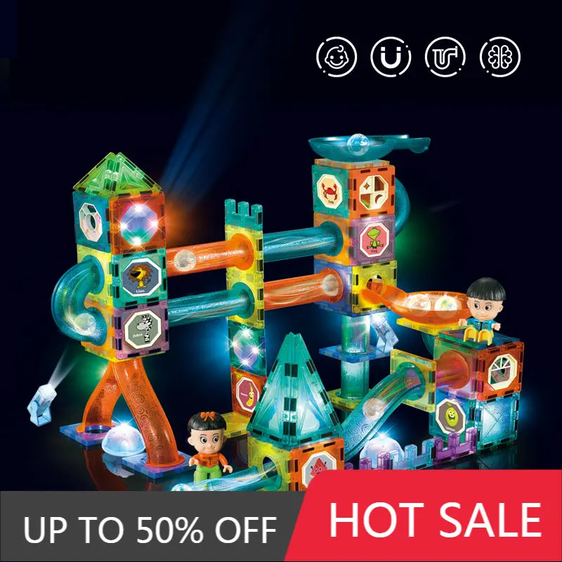 Детский конструктор из магнитной плитки, Мраморная гоночная Магнитная детская развивающая игрушка, волшебные подарки на день рождения для ... 
Детский конструктор из магнитной плитки, Мраморная гоночная Магнитная детская развивающая игрушка, волшебные подарки на день рождения для ...