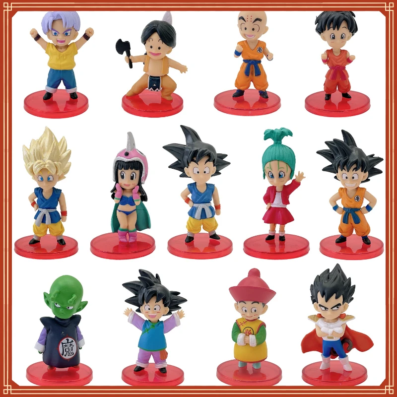 6-8cm 13pcs Dragon Ball Anime Peripheral Hand-made Toys PVC Model Decoration Office Decoration Room Toys Christmas Gift
6-8cm 13pcs Dragon Ball Anime Peripheral Hand-made Toys PVC Model Decoration Office Decoration Room Toys Christmas Gift