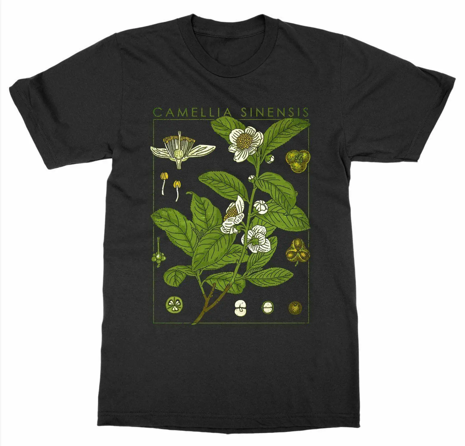 Botanical Garden Tea Plant Fruit Flower Grow Botany T-Shirt New 100% Cotton O-Neck Short Sleeve Casual Mens T-shirt Size S-3XL
Botanical Garden Tea Plant Fruit Flower Grow Botany T-Shirt New 100% Cotton O-Neck Short Sleeve Casual Mens T-shirt Size S-3XL