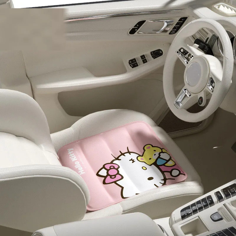 Kawaii Sanriod Anime Kt Cat Car Seat Cushion Cartoon Car Seat Cover Office Chair Cushion Summer Cool Pad Car Accessories Gift
Kawaii Sanriod Anime Kt Cat Car Seat Cushion Cartoon Car Seat Cover Office Chair Cushion Summer Cool Pad Car Accessories Gift