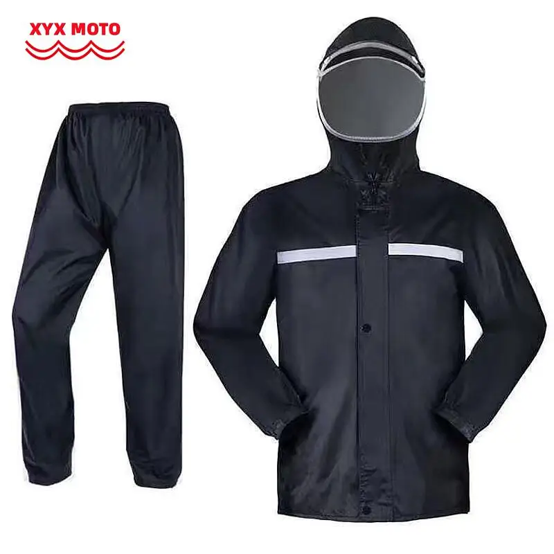 Waterproof Raincoat Suits Outdoor Rain Gear Motorcycle Cycling Rain Coats Cover Men Rain Poncho Jacket Hooded Rainwear
Waterproof Raincoat Suits Outdoor Rain Gear Motorcycle Cycling Rain Coats Cover Men Rain Poncho Jacket Hooded Rainwear