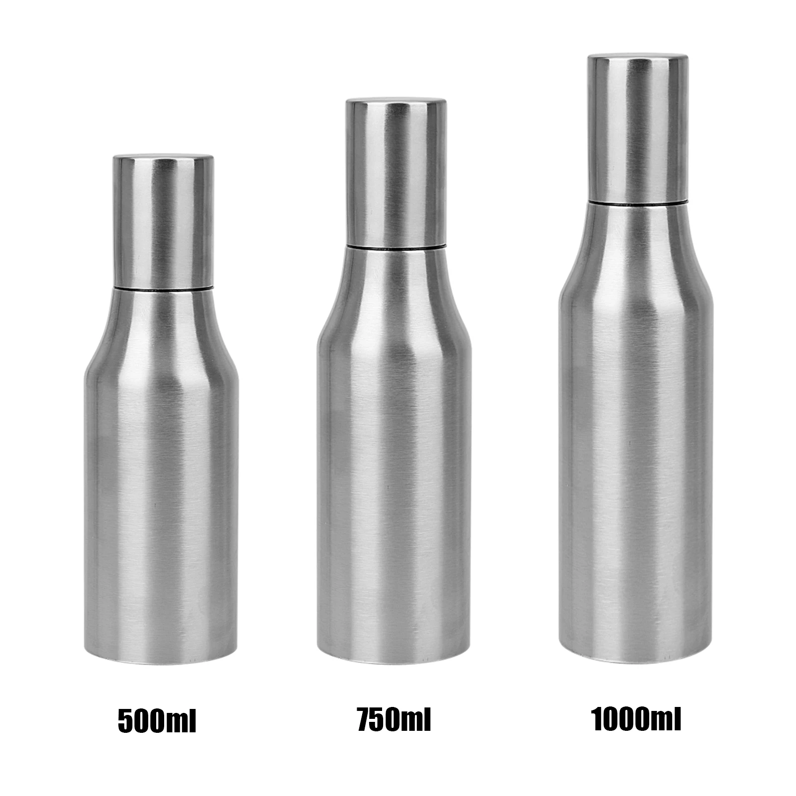 Oil Bottle Stainless Steel 1000ml Kitchen Oil Bottle Cooking Leak-proof Barbecue Oil Bottle For Cooking Picnic Tools Grilling
Oil Bottle Stainless Steel 1000ml Kitchen Oil Bottle Cooking Leak-proof Barbecue Oil Bottle For Cooking Picnic Tools Grilling