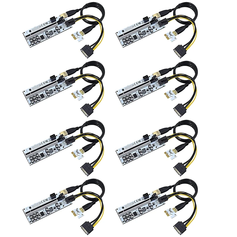Карта расширения VER012 MAX PCI-E, 1X до 16X, графическая карта расширения с 10 твердыми конденсаторами светодиодный светильник кой для майнинга BTC
Карта расширения VER012 MAX PCI-E, 1X до 16X, графическая карта расширения с 10 твердыми конденсаторами светодиодный светильник кой для майнинга BTC