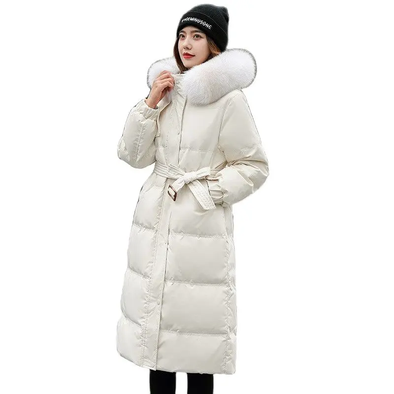 Fashion Down Jacket Women's 2022 Temperament Parkas Commuter Lengthened Thick Fur Collar Korean Version Women's Winter Coats
Fashion Down Jacket Women's 2022 Temperament Parkas Commuter Lengthened Thick Fur Collar Korean Version Women's Winter Coats