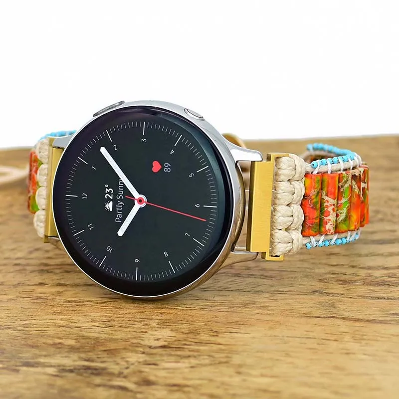 Ремешок для Samsung Galaxy Watch 4 Classic Active 2, плетеный браслет ручной работы для Amazfit Bip GTS 2 3 Pro GTR, в богемном стиле, 22 мм 20 мм
Ремешок для Samsung Galaxy Watch 4 Classic Active 2, плетеный браслет ручной работы для Amazfit Bip GTS 2 3 Pro GTR, в богемном стиле, 22 мм 20 мм