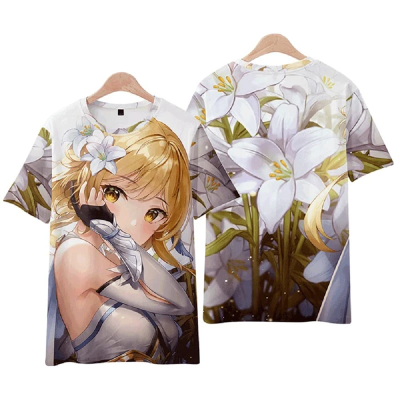 Genshin 3D Printed Men's T Shirts Fashion Cartoon Wind God Summer Streetwear Cool Casual Short Sleeve Kid Tees Boy Girl Tops
Genshin 3D Printed Men's T Shirts Fashion Cartoon Wind God Summer Streetwear Cool Casual Short Sleeve Kid Tees Boy Girl Tops