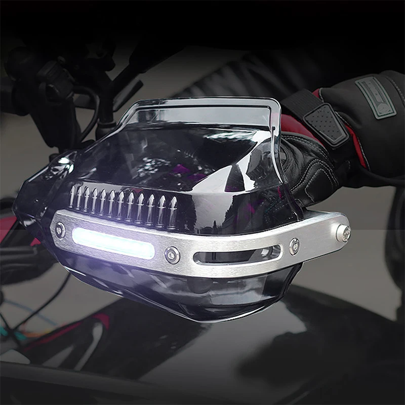 Handguard Motorcycle Hand Guard LED Lights Protector Pit Bike Scooter Wind Deflector Shield Handguards Hand Protection Guards
Handguard Motorcycle Hand Guard LED Lights Protector Pit Bike Scooter Wind Deflector Shield Handguards Hand Protection Guards