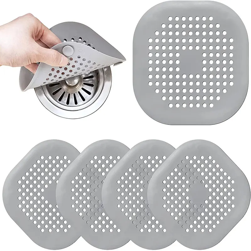 1Pc Hair Filter Sink Drain Strainer Anti-blocking Floor Drain Stopper Silicone Kitchen Bathtub Deodorant Plug Bathroom Products
1Pc Hair Filter Sink Drain Strainer Anti-blocking Floor Drain Stopper Silicone Kitchen Bathtub Deodorant Plug Bathroom Products