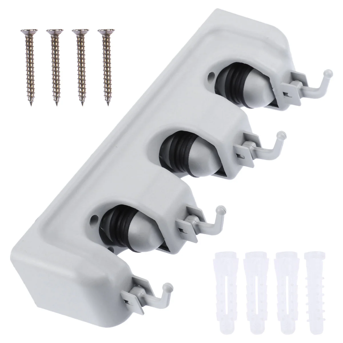 Wall Mounted Clothes Hanger Bathroom Storage Rack Mop Shelf Cleaning Tools Organizer Clip
Wall Mounted Clothes Hanger Bathroom Storage Rack Mop Shelf Cleaning Tools Organizer Clip