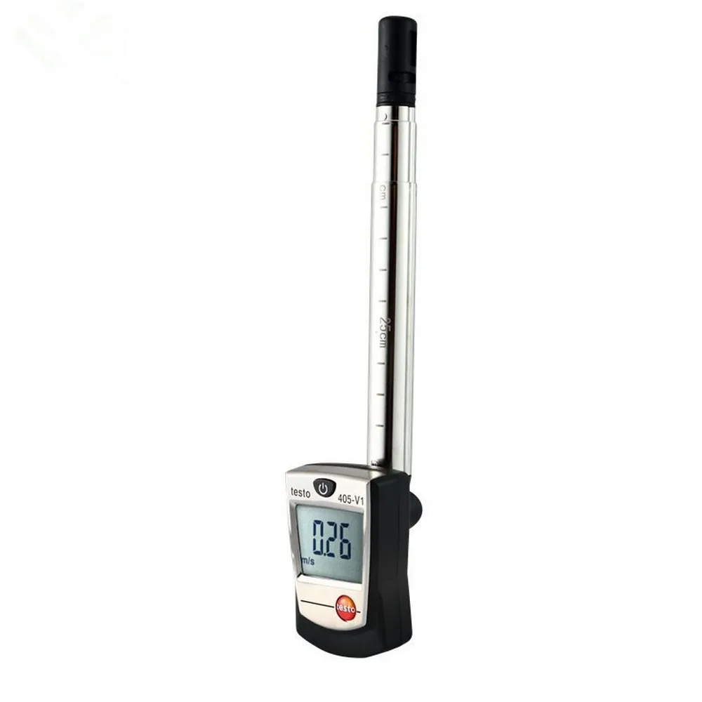 

Testo 405-V1 Thermal Anemometer High-precision Digital Anemometer Pocket Speedometer testo405-V1 Hot-wire Wind Speed Meter