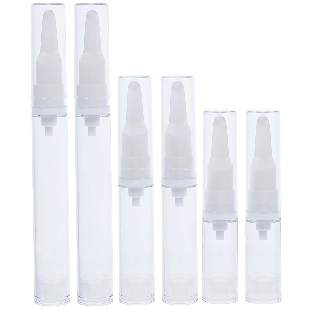 Bottled Travel Pump Bottles Toiletries Refillable Dispenser Push Empty Airless Plastic
Bottled Travel Pump Bottles Toiletries Refillable Dispenser Push Empty Airless Plastic