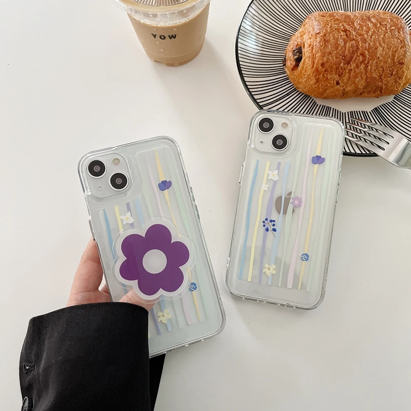 INS Fashion Flowers Ring Holder Stand Soft Shockproof Case For iPhone 13 Pro Max 11 12 XS Max XR X Silicone Acrylic Back Cover
INS Fashion Flowers Ring Holder Stand Soft Shockproof Case For iPhone 13 Pro Max 11 12 XS Max XR X Silicone Acrylic Back Cover
