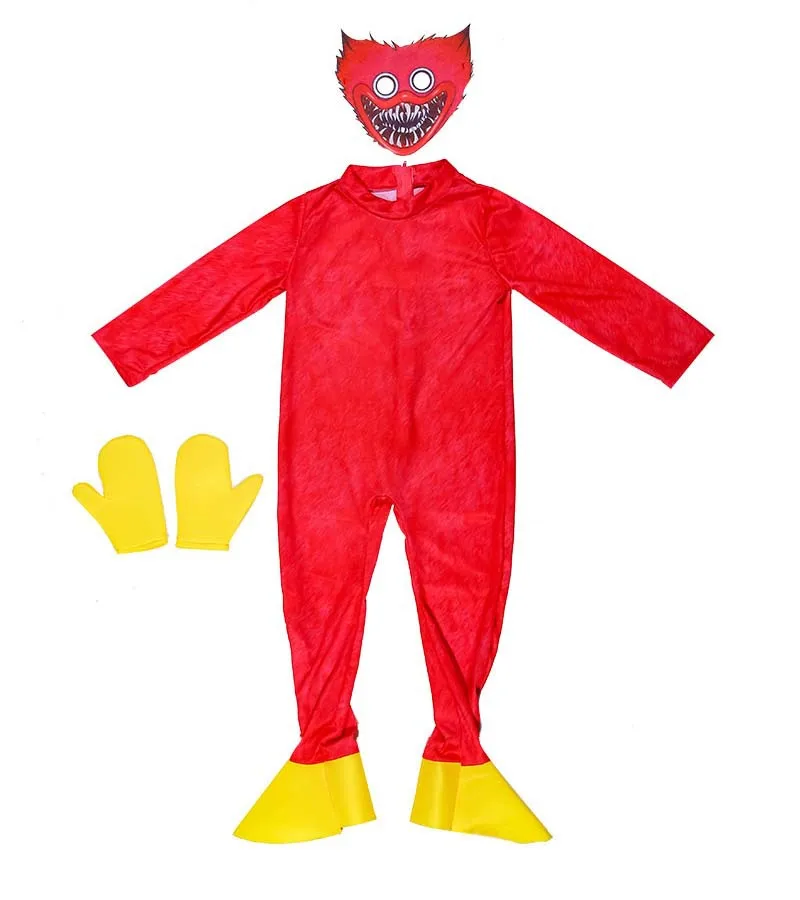 Huggy Wuggy Costume Poppy Playtime Cosplay Game Character Plush Jumpsuit Mask Glove Outfit Set For Kids Carnival Party Clothes
Huggy Wuggy Costume Poppy Playtime Cosplay Game Character Plush Jumpsuit Mask Glove Outfit Set For Kids Carnival Party Clothes