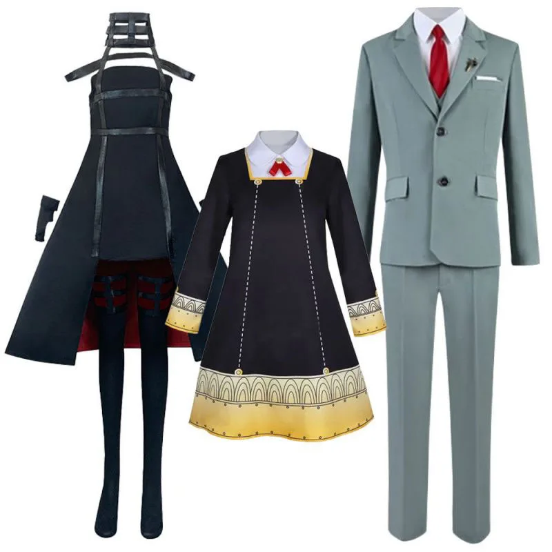 SPY×FAMILY Cosplay Yor Forger Costume Anya Kids Dress Twilight Loid Forger Uniform Suit Yor Briar Dresses Halloween Party
SPY×FAMILY Cosplay Yor Forger Costume Anya Kids Dress Twilight Loid Forger Uniform Suit Yor Briar Dresses Halloween Party