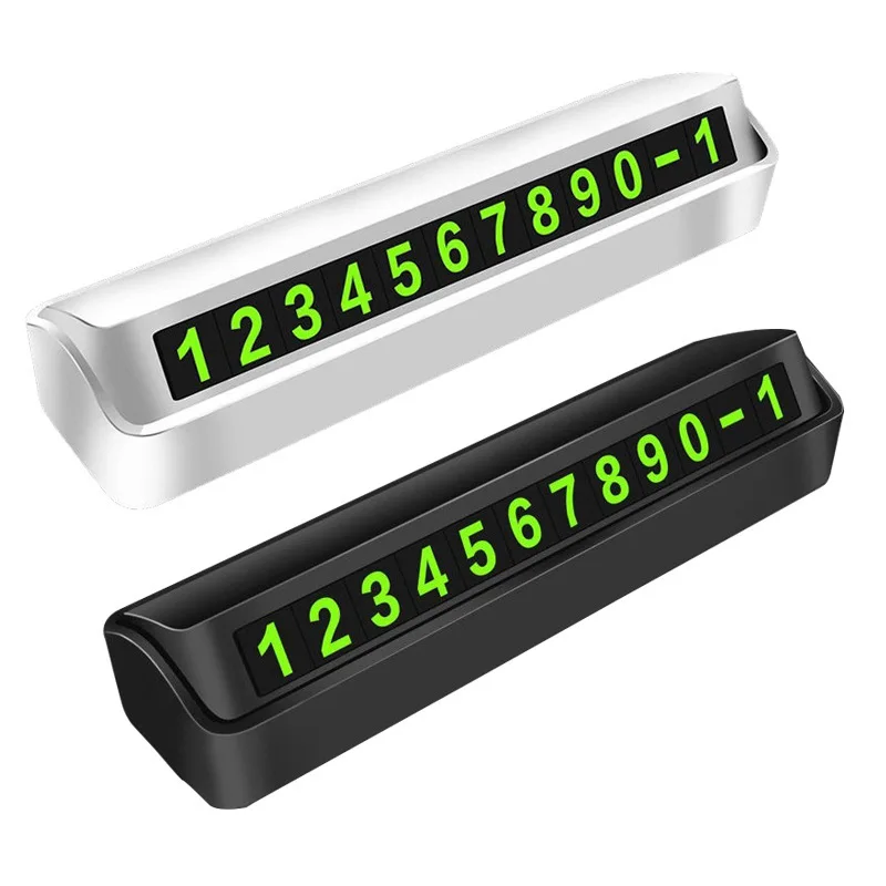 Luminous Car Temporary Parking Card Universal Rotate Phone Number Card Plate Telephone Number Car Park Stop Auto Accessories
Luminous Car Temporary Parking Card Universal Rotate Phone Number Card Plate Telephone Number Car Park Stop Auto Accessories