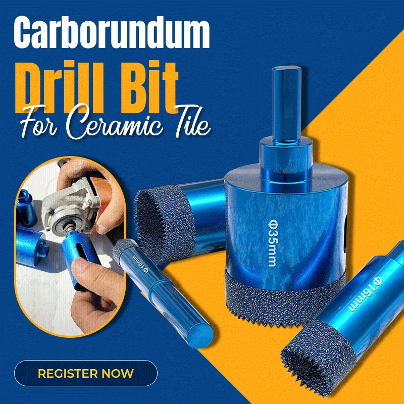 Carborundum Drill Bit for Ceramic Tile Diamond Drill Bits for Granite Marble Porcelain Stone Glass Hard Materials Hole Saw
Carborundum Drill Bit for Ceramic Tile Diamond Drill Bits for Granite Marble Porcelain Stone Glass Hard Materials Hole Saw