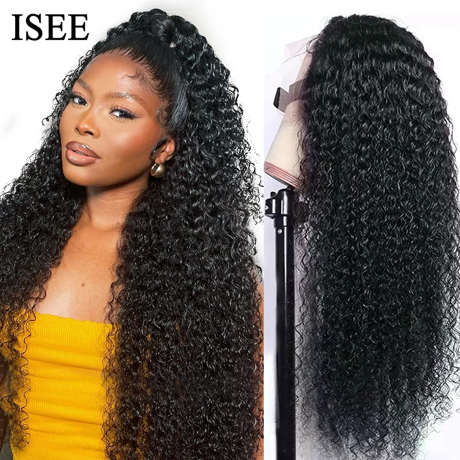 ISEE HAIR Curly Human Hair Wig 180% Density 40 Inch Long Kinky Curly Lace Front Wigs For Women Monglian Curly Lace Frontal Wig
ISEE HAIR Curly Human Hair Wig 180% Density 40 Inch Long Kinky Curly Lace Front Wigs For Women Monglian Curly Lace Frontal Wig