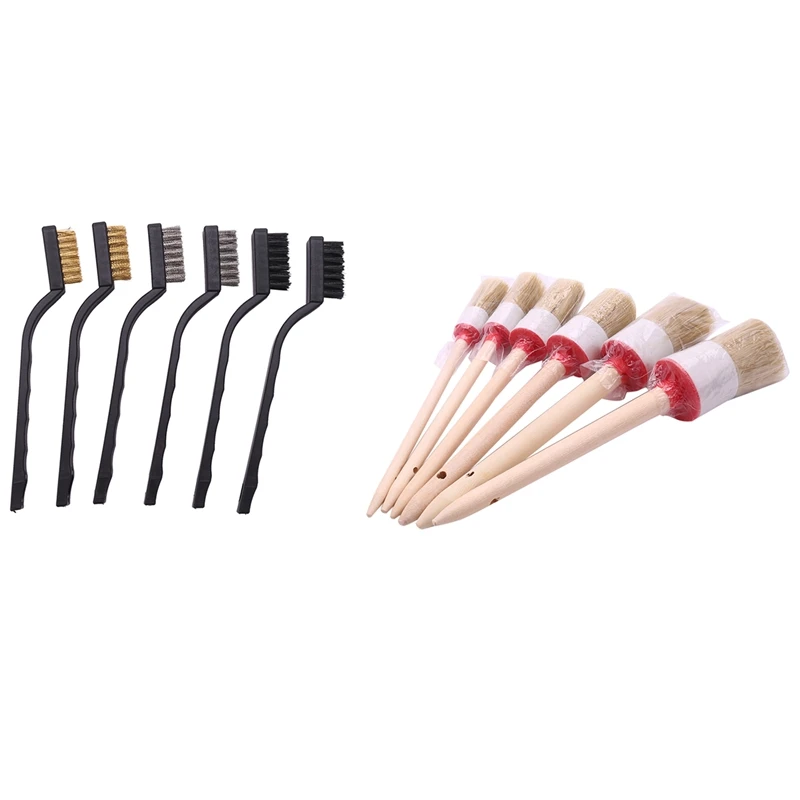 Detailing Brush Set, 12 Packs Master Detailing Brush for Cleaning Wheels, Air Vent, Engines, Interior, Exterior, Trim, Leather,
Detailing Brush Set, 12 Packs Master Detailing Brush for Cleaning Wheels, Air Vent, Engines, Interior, Exterior, Trim, Leather,