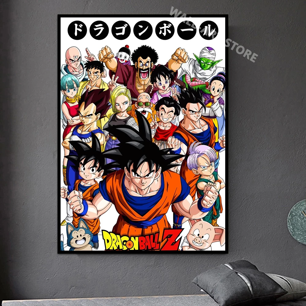 Dragon Ball Goku Anime Figure Poster HD Prints Modular Wall Art Modern Home Decoration For Living Room Canvas Painting Picture
Dragon Ball Goku Anime Figure Poster HD Prints Modular Wall Art Modern Home Decoration For Living Room Canvas Painting Picture