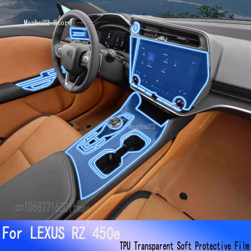 Для LEXUS RZ 450e(2022-2023) Автомобильный GPS навигатор, Защитная пленка для ЖК-экрана из ТПУ с защитой от царапин PPF
Для LEXUS RZ 450e(2022-2023) Автомобильный GPS навигатор, Защитная пленка для ЖК-экрана из ТПУ с защитой от царапин PPF