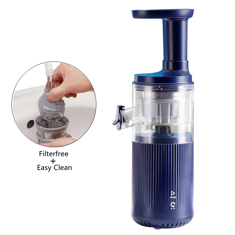 Mini Slow Juicer Portable Electric Juice Extractor Vegetable Orange Lemon Fruit Juice Maker 400ml Filter-Free Blender Easy Clean
Mini Slow Juicer Portable Electric Juice Extractor Vegetable Orange Lemon Fruit Juice Maker 400ml Filter-Free Blender Easy Clean
